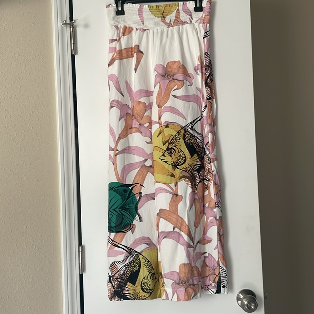 Anthropologie x Pia Binazzi Maeve
Graphic Floral Wide-Leg Pants - Picture 9 of 9